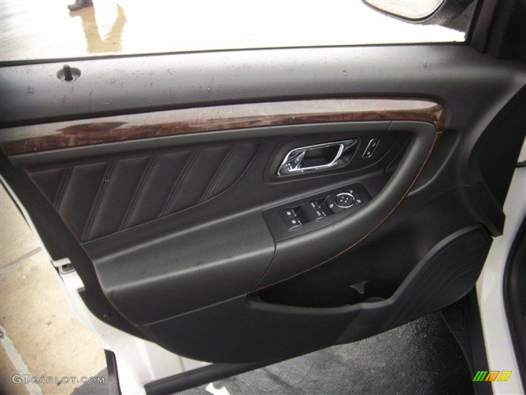 2013 Taurus Limited - White Platinum Tri-Coat / Charcoal Black photo #10