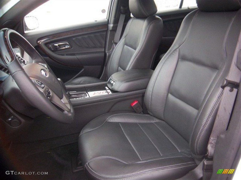 2013 Taurus Limited - White Platinum Tri-Coat / Charcoal Black photo #12