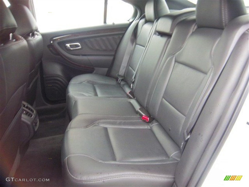 2013 Taurus Limited - White Platinum Tri-Coat / Charcoal Black photo #15