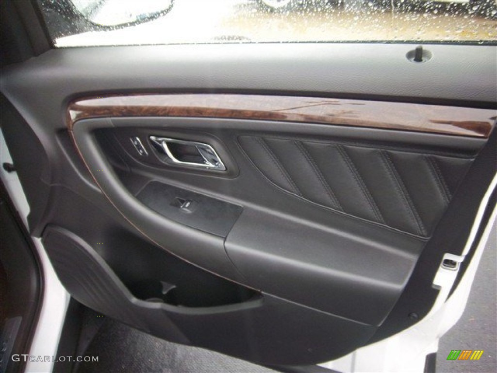 2013 Taurus Limited - White Platinum Tri-Coat / Charcoal Black photo #18