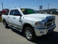 2011 Bright White Dodge Ram 2500 HD Laramie Crew Cab 4x4  photo #7