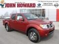 2013 Cayenne Red Nissan Frontier Pro-4X Crew Cab 4x4  photo #1