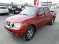 2013 Cayenne Red Nissan Frontier Pro-4X Crew Cab 4x4  photo #3