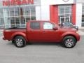 2013 Cayenne Red Nissan Frontier Pro-4X Crew Cab 4x4  photo #8