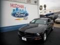 Black - Mustang V6 Coupe Photo No. 1