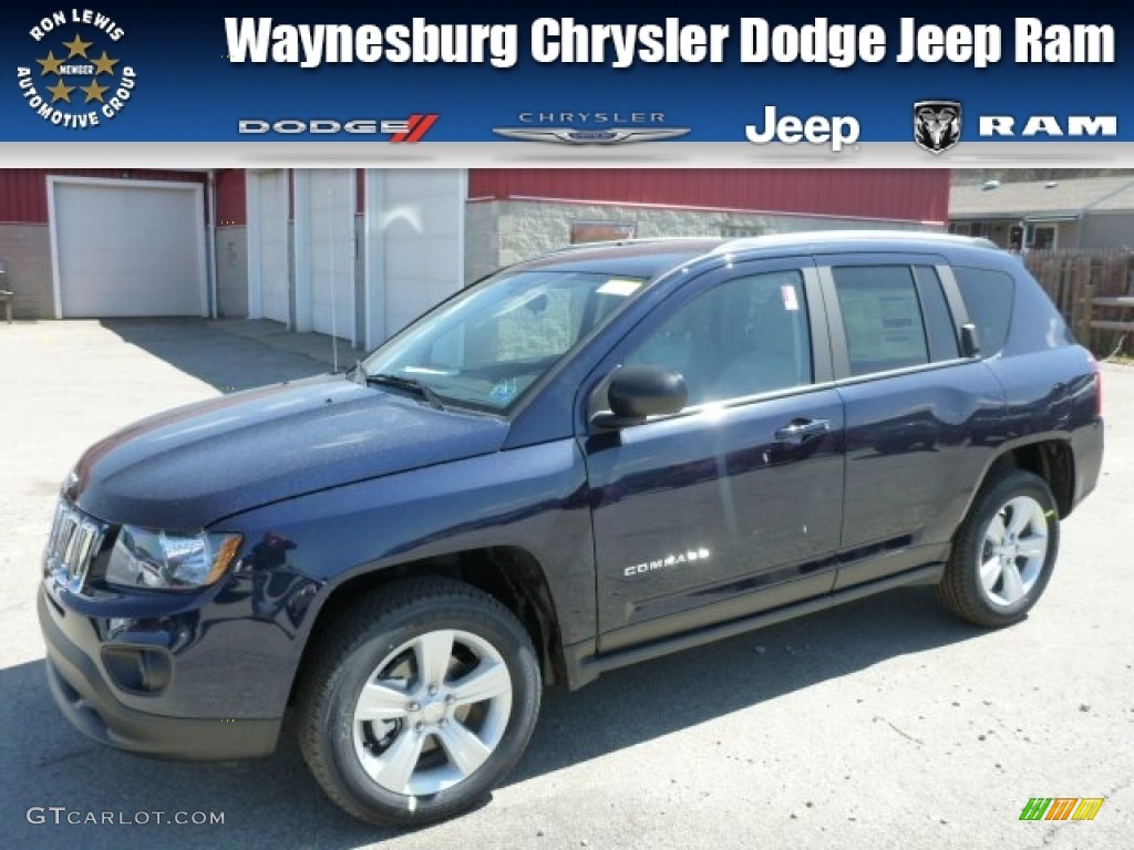 2014 Compass Sport 4x4 - True Blue Pearl / Dark Slate Gray/Light Pebble photo #1