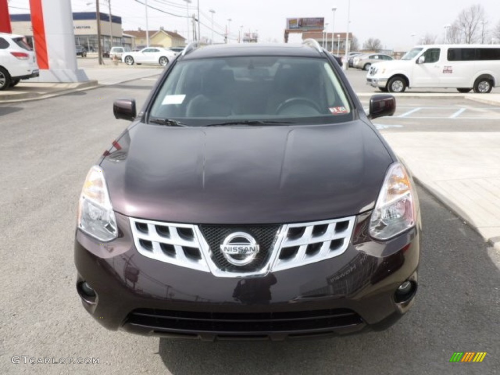 2013 Rogue SV AWD - Black Amethyst / Black photo #2