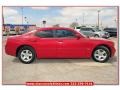 2010 Inferno Red Crystal Pearl Dodge Charger SXT  photo #8