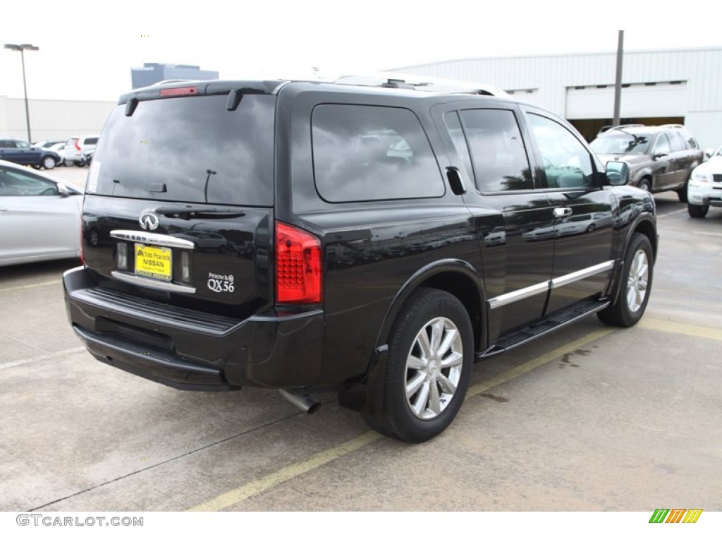 2010 QX 56 - Liquid Onyx Black / Graphite photo #9