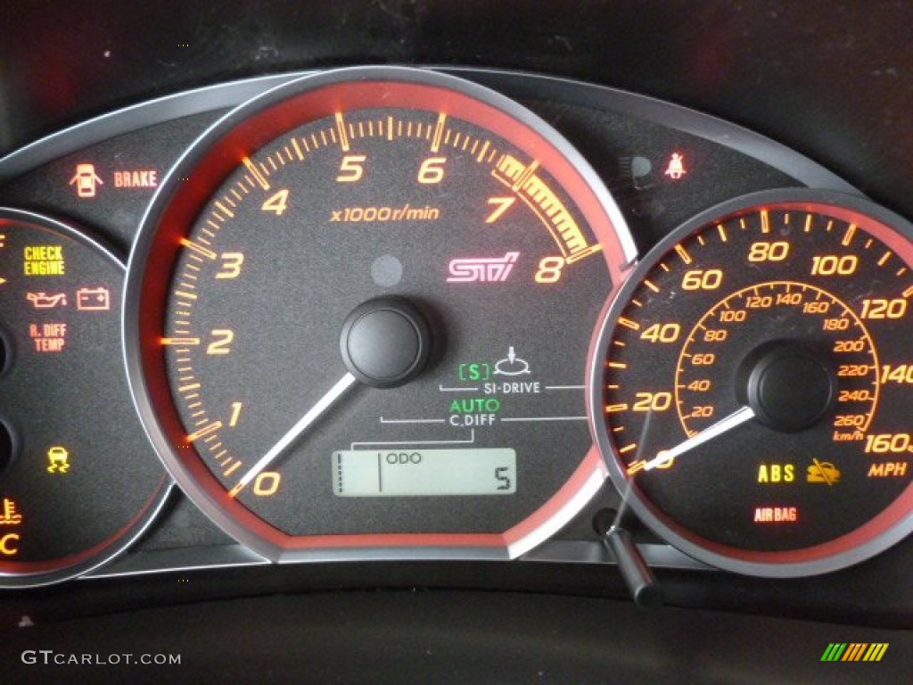 2013 Subaru Impreza WRX STi 5 Door Gauges Photo #79331804