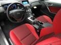 2013 Hyundai Genesis Coupe Red Leather/Red Cloth Interior Interior Photo