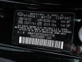  2013 Genesis Coupe 2.0T R-Spec Black Noir Pearl Color Code AF