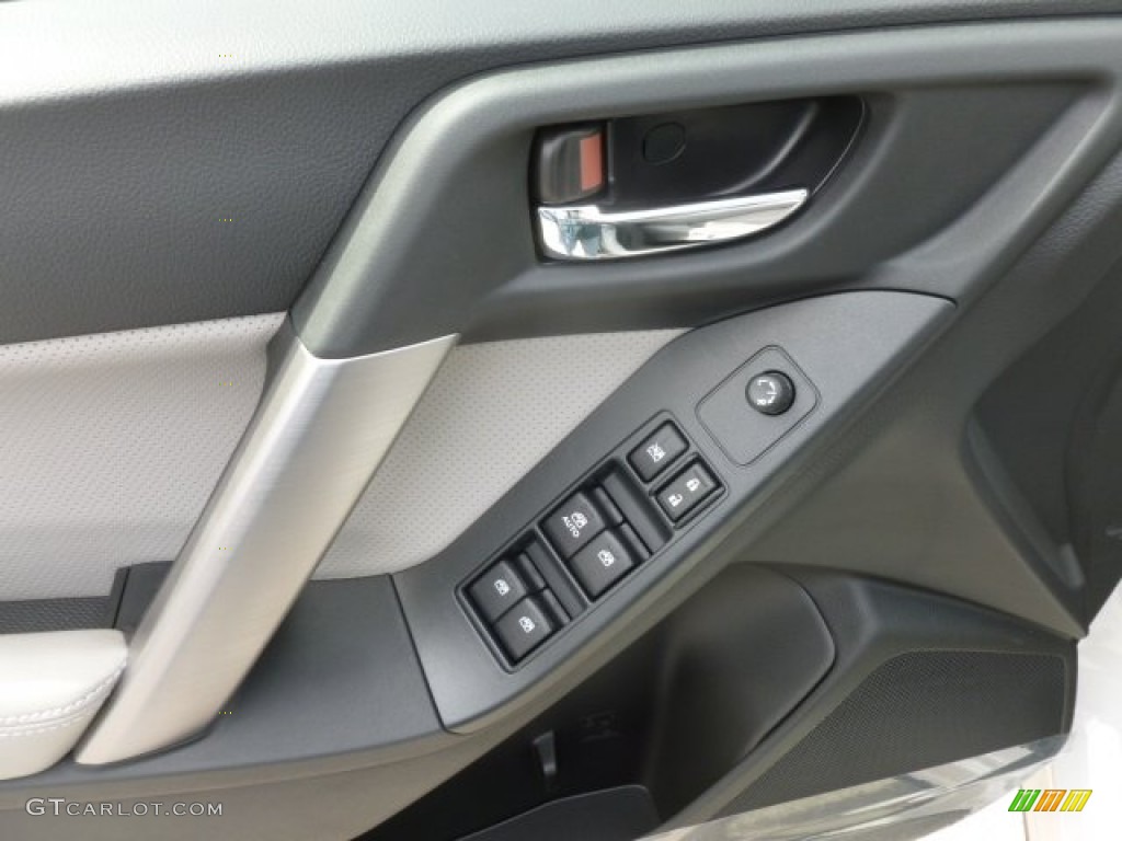 2014 Forester 2.5i Limited - Satin White Pearl / Platinum photo #17