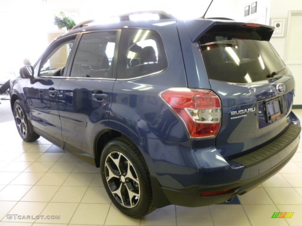 Marine Blue Pearl 2014 Subaru Forester 2.0XT Touring Exterior Photo #79333053
