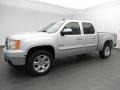 2013 Quicksilver Metallic GMC Sierra 1500 SLE Crew Cab 4x4  photo #1