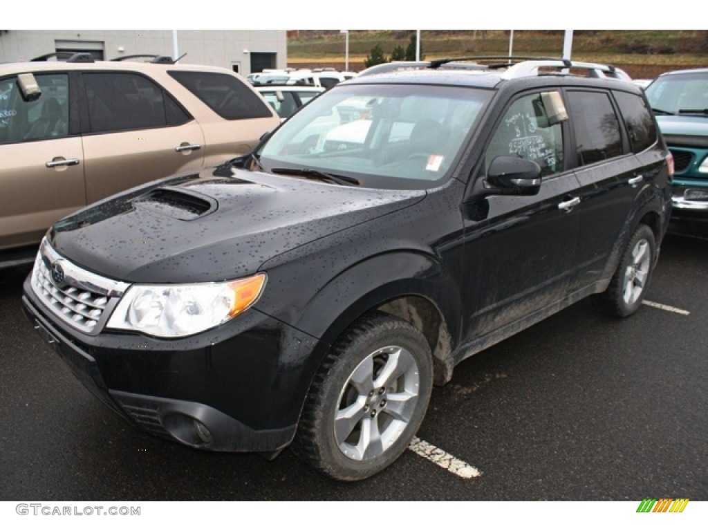 Obsidian Black Pearl 2011 Subaru Forester 2.5 XT Touring Exterior Photo #79333513