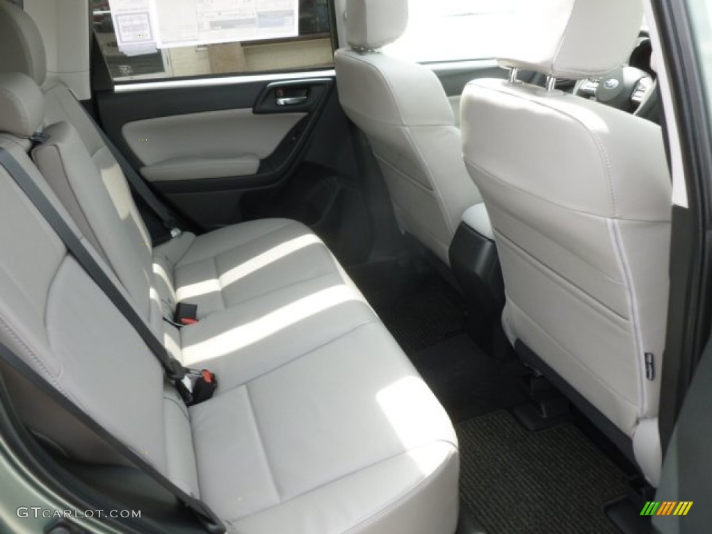 2014 Forester 2.5i Limited - Jasmin Green Metallic / Platinum photo #10
