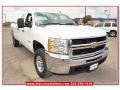 2009 Summit White Chevrolet Silverado 3500HD Work Truck Crew Cab  photo #13