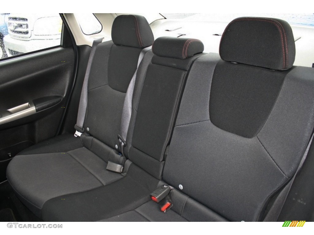 2010 Subaru Impreza WRX Sedan Rear Seat Photos