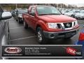 Red Brick 2010 Nissan Frontier SE V6 King Cab 4x4