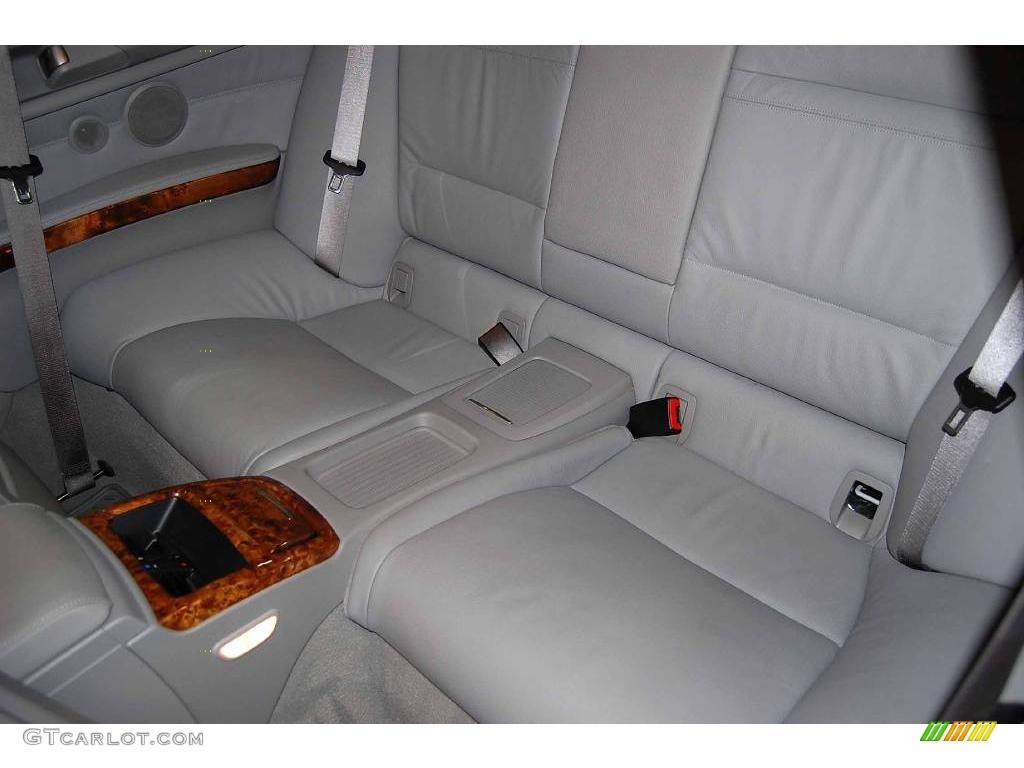 2007 3 Series 328i Coupe - Titanium Silver Metallic / Grey photo #19
