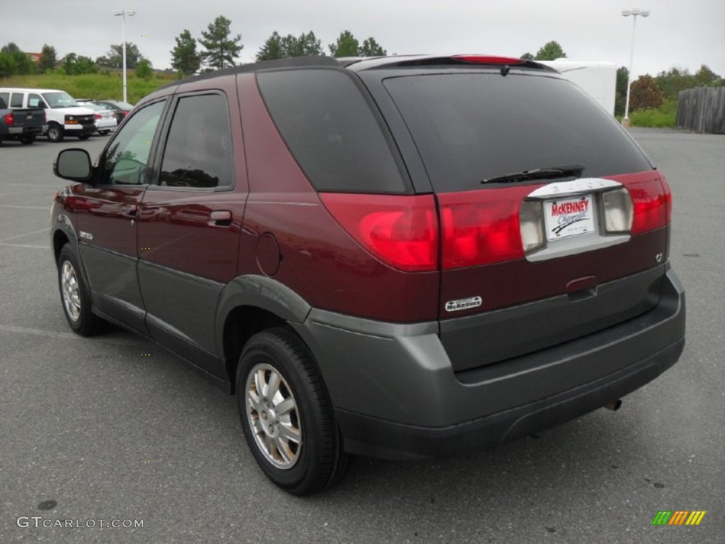 2002 Rendezvous CX - Medium Red / Dark Gray photo #2