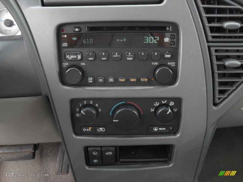 2002 Buick Rendezvous CX Controls Photos