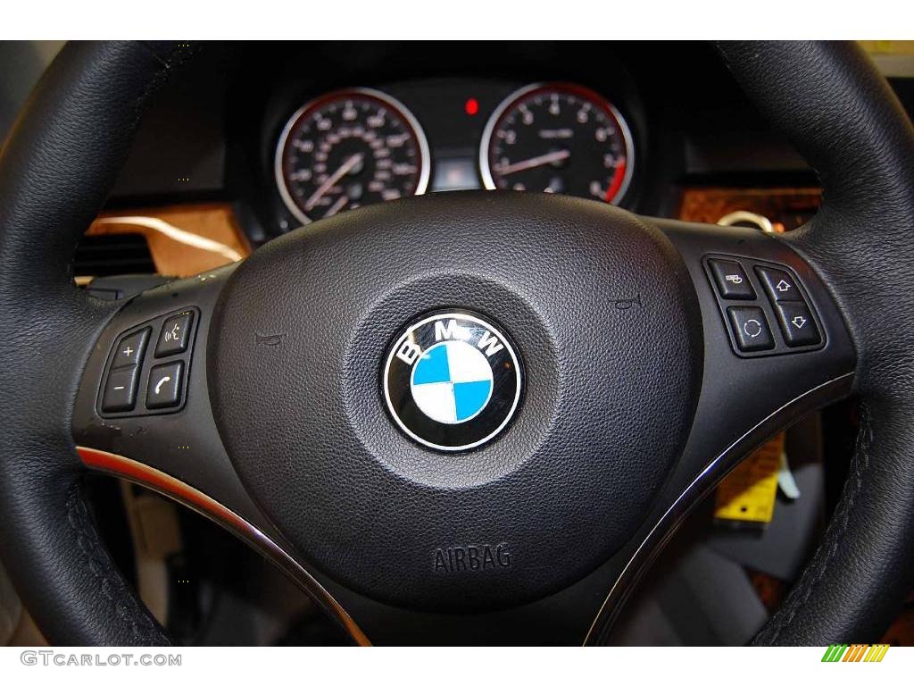 2007 3 Series 328i Coupe - Titanium Silver Metallic / Grey photo #25