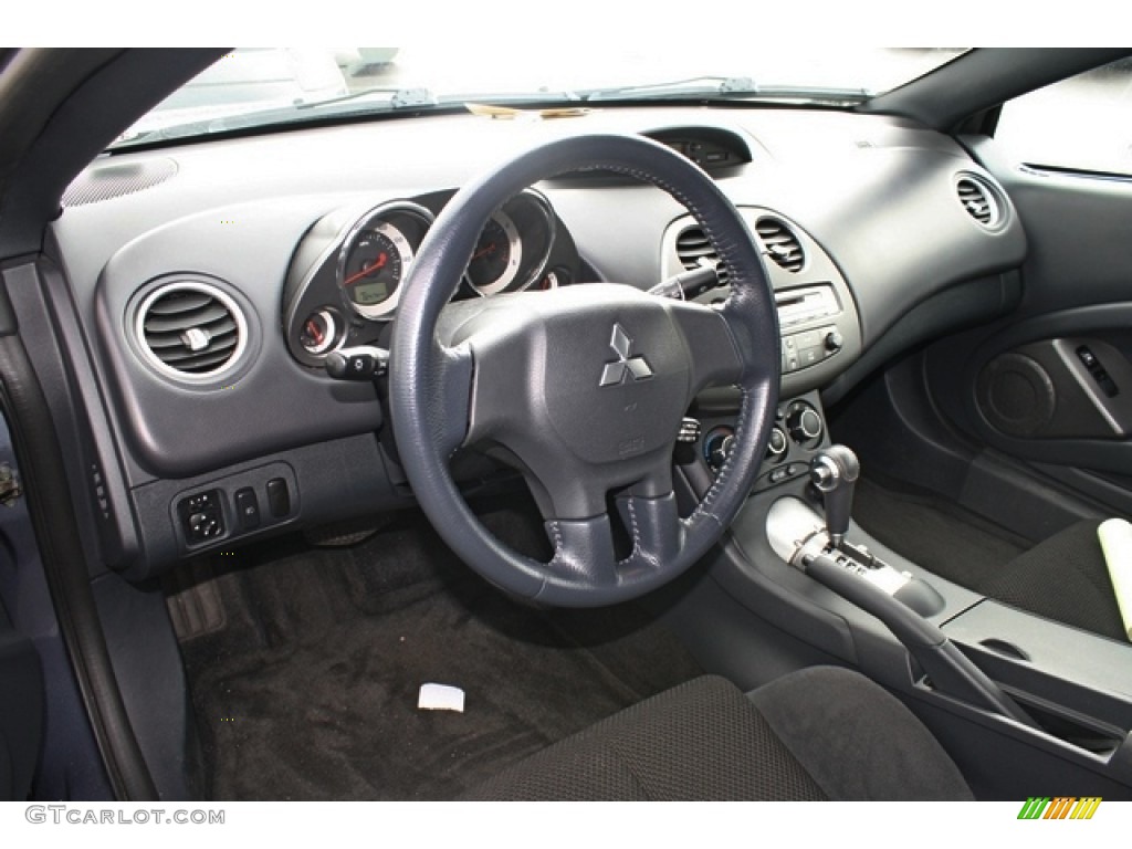 2007 Eclipse Spyder GS - Still Blue Pearl / Medium Gray photo #5