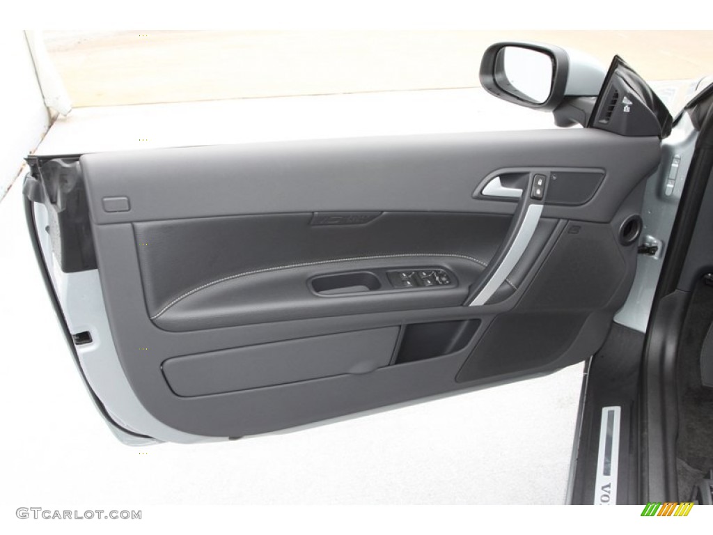 2013 Volvo C70 T5 Off Black Door Panel Photo #79335650