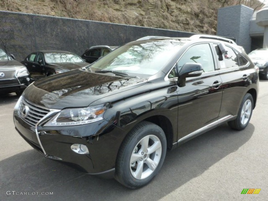 2013 RX 350 AWD - Obsidian Black / Parchment/Espresso Birds Eye Maple photo #8