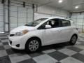 2012 Super White Toyota Yaris LE 5 Door  photo #4