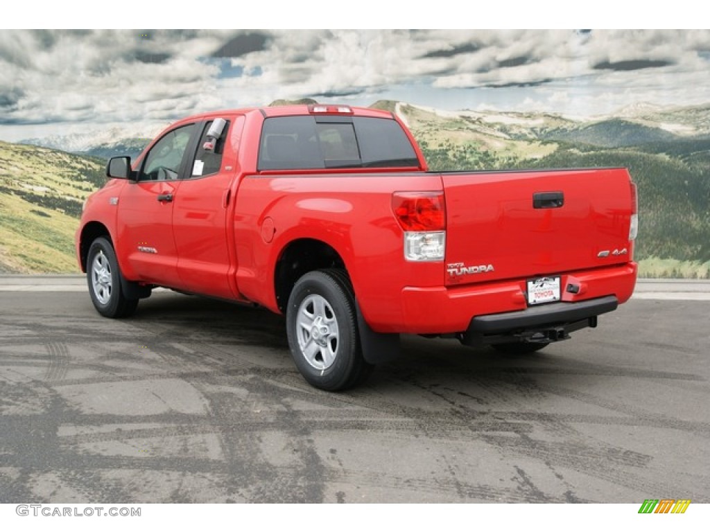 2013 Tundra Double Cab 4x4 - Radiant Red / Graphite photo #2