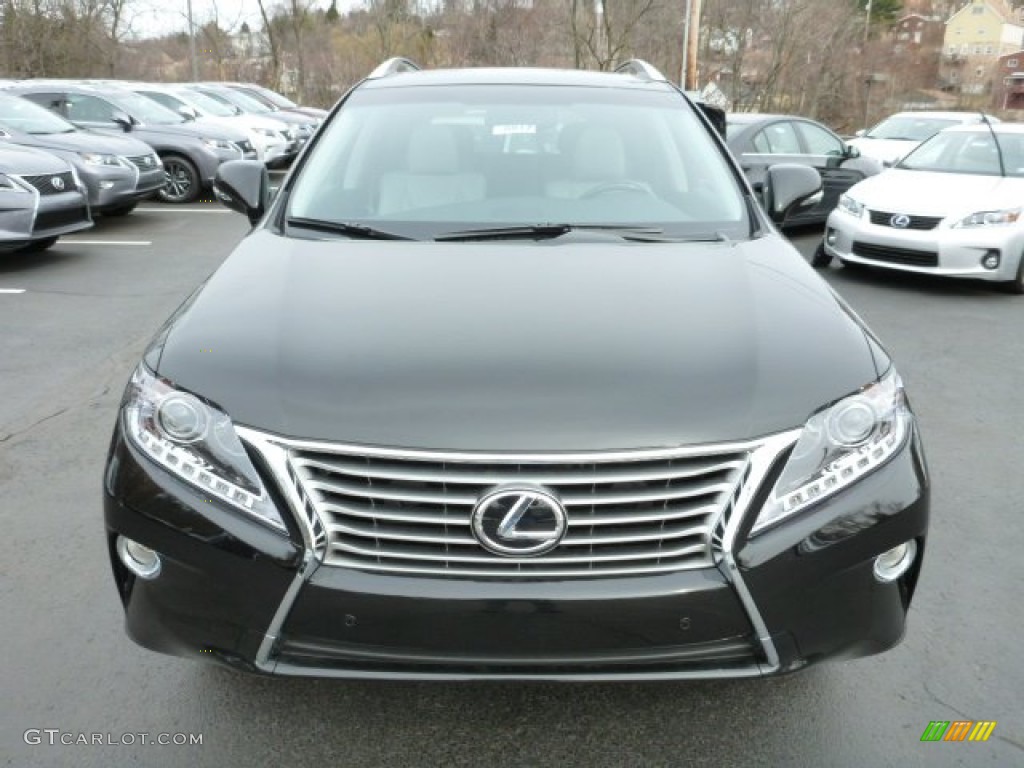 2013 RX 350 AWD - Stargazer Black / Light Gray/Ebony Birds Eye Maple photo #7