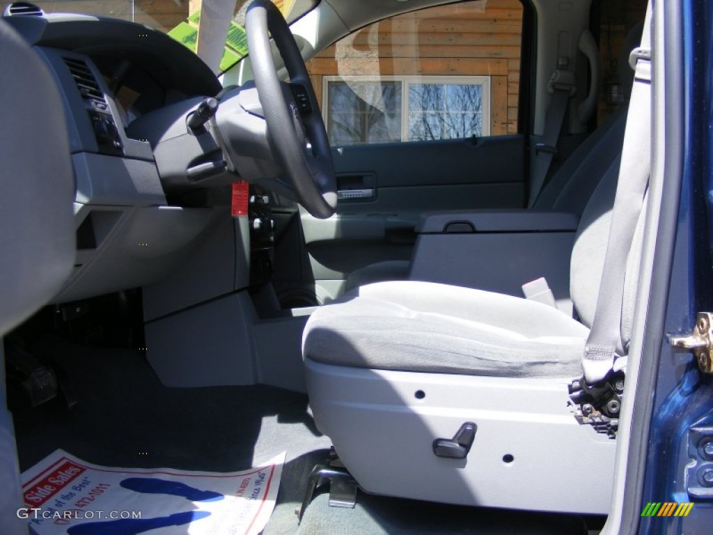2004 Durango SLT 4x4 - Patriot Blue Pearl / Khaki photo #12