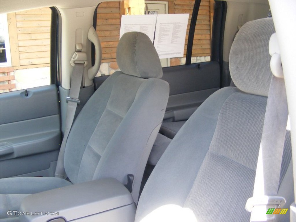 2004 Durango SLT 4x4 - Patriot Blue Pearl / Khaki photo #13