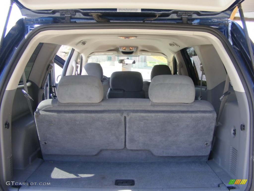 2004 Durango SLT 4x4 - Patriot Blue Pearl / Khaki photo #16
