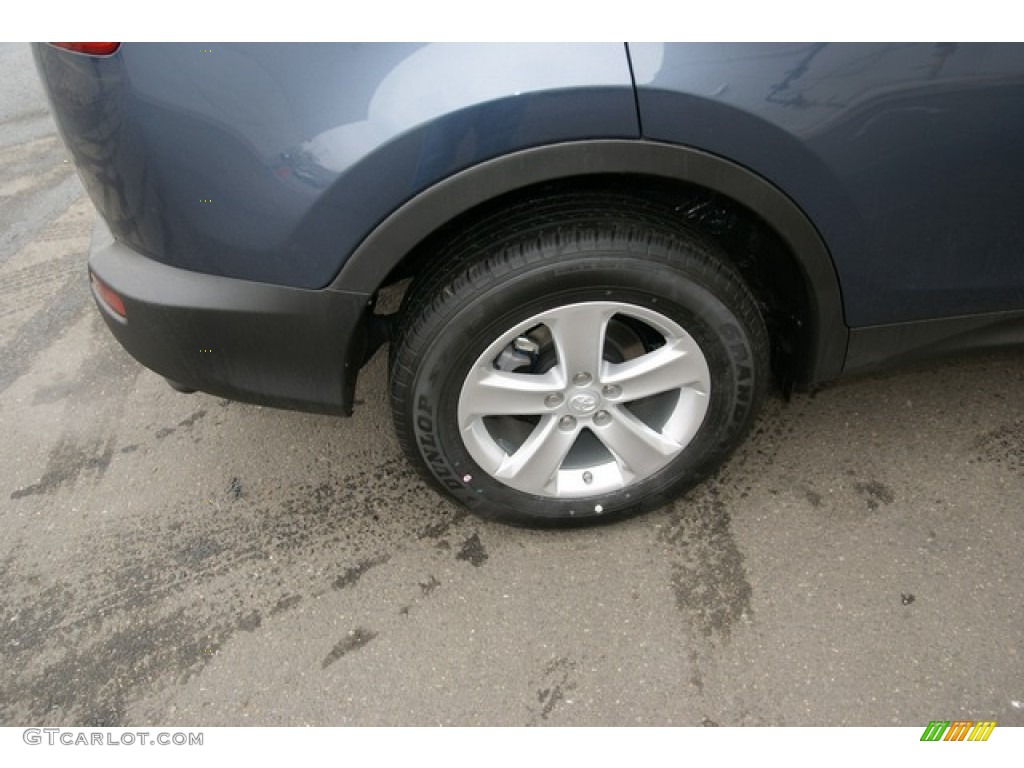 2013 RAV4 XLE AWD - Shoreline Blue Pearl / Black photo #9