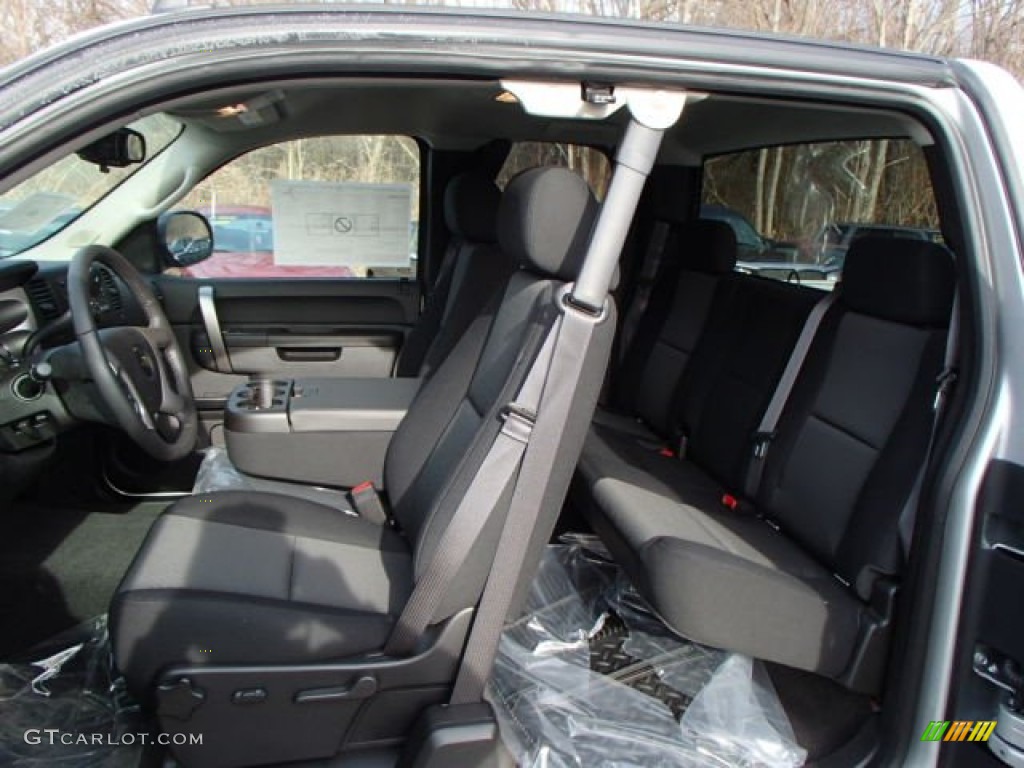 2013 Silverado 1500 LT Extended Cab 4x4 - Silver Ice Metallic / Ebony photo #14