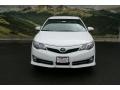 2013 Super White Toyota Camry SE  photo #3