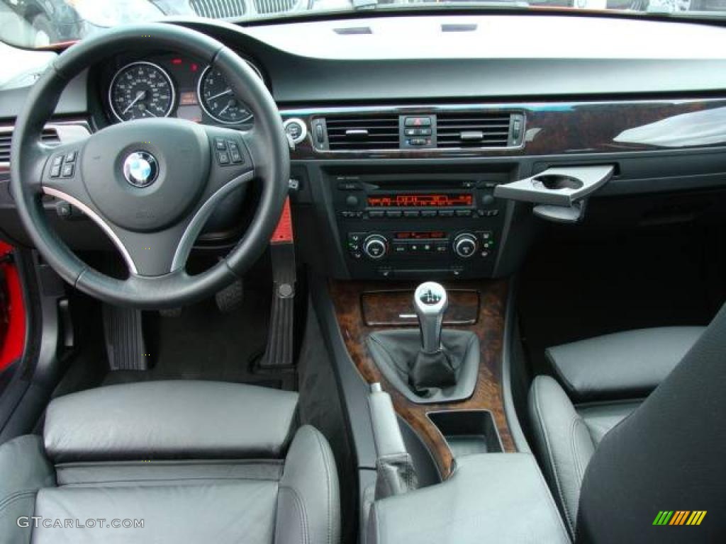 2007 3 Series 335i Sedan - Crimson Red / Black photo #12