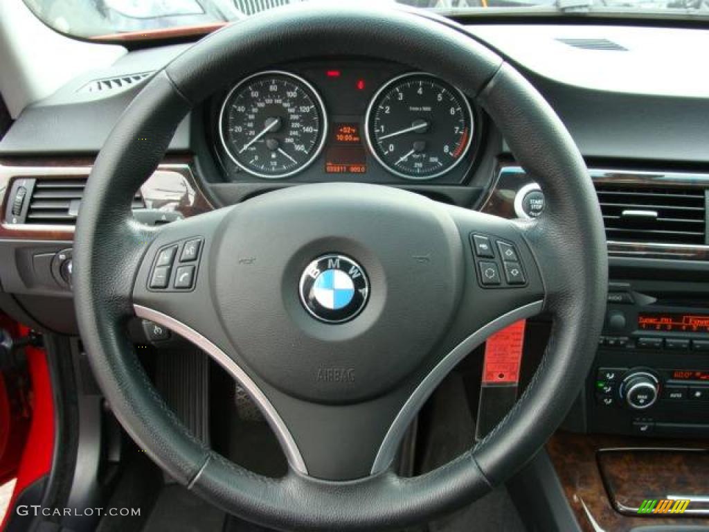 2007 3 Series 335i Sedan - Crimson Red / Black photo #13