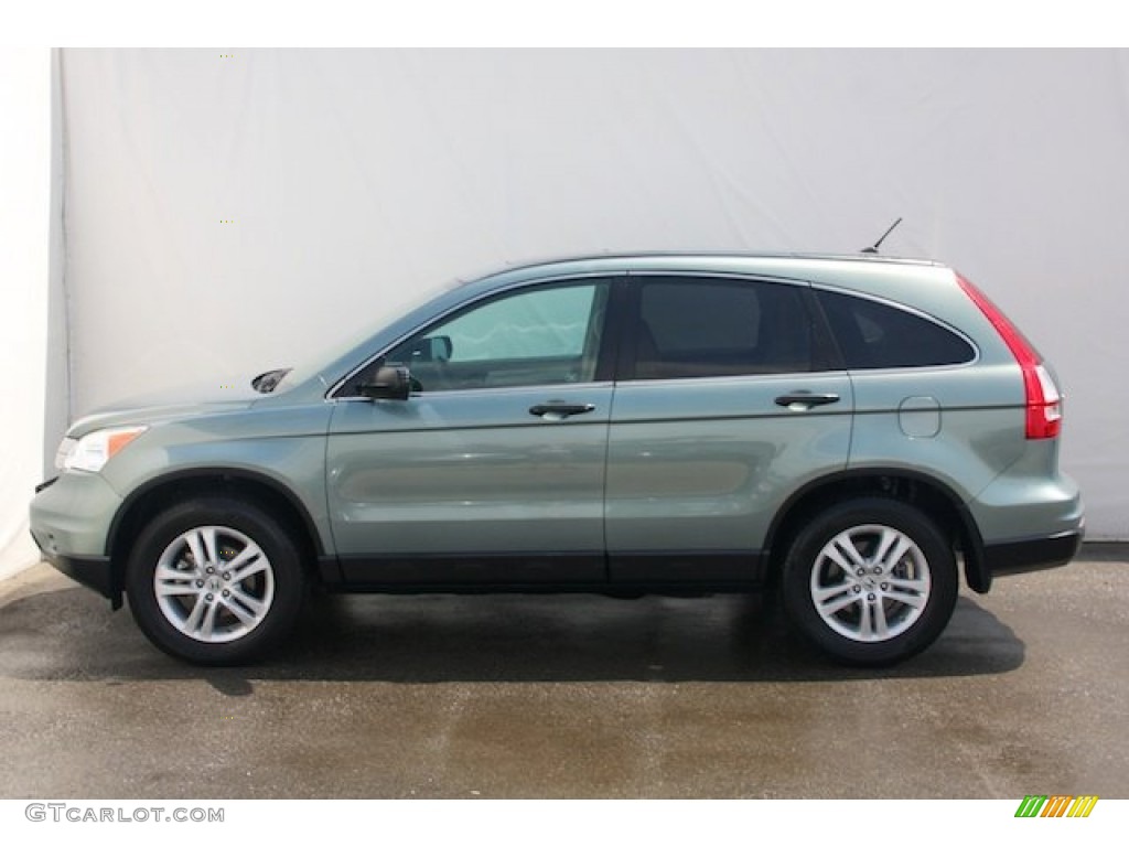 2011 CR-V EX - Opal Sage Metallic / Ivory photo #8