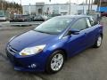 2012 Blue Candy Metallic Ford Focus SEL 5-Door  photo #3