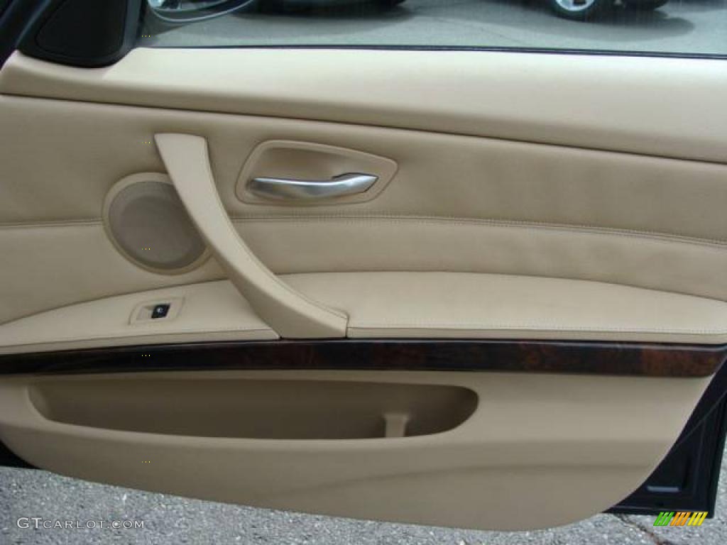 2007 3 Series 328xi Sedan - Monaco Blue Metallic / Beige photo #21