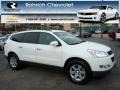 2012 White Chevrolet Traverse LT AWD  photo #1