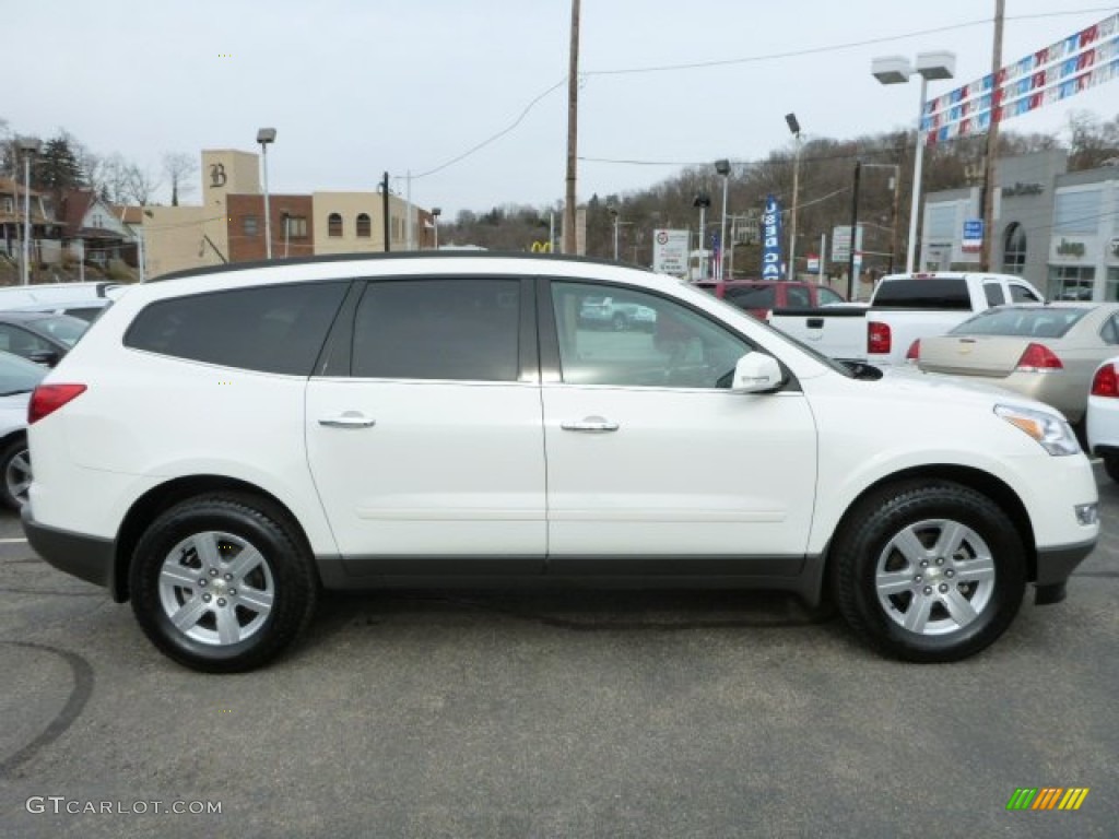2012 Traverse LT AWD - White / Ebony photo #10