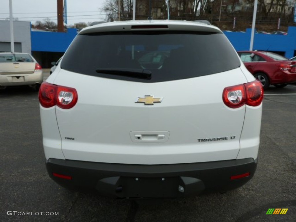 2012 Traverse LT AWD - White / Ebony photo #12