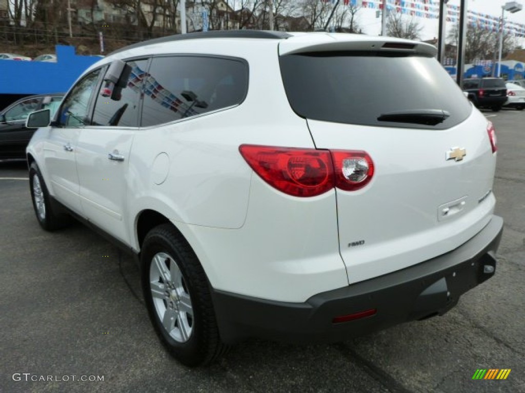 2012 Traverse LT AWD - White / Ebony photo #13