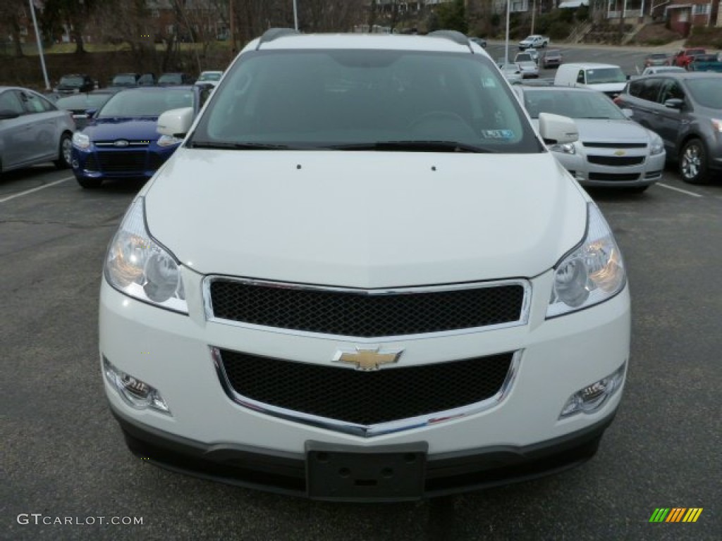 2012 Traverse LT AWD - White / Ebony photo #14